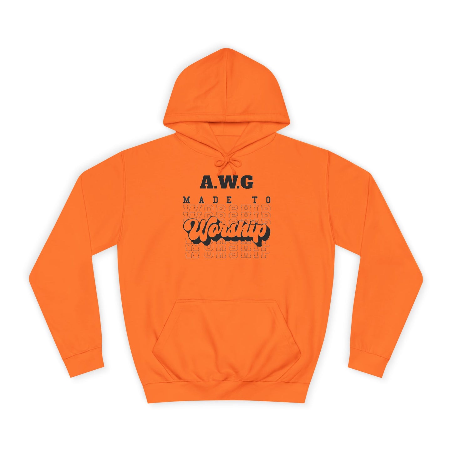 Made to Worship Unisex Hoodie - Religious Christian College Sweatshirt