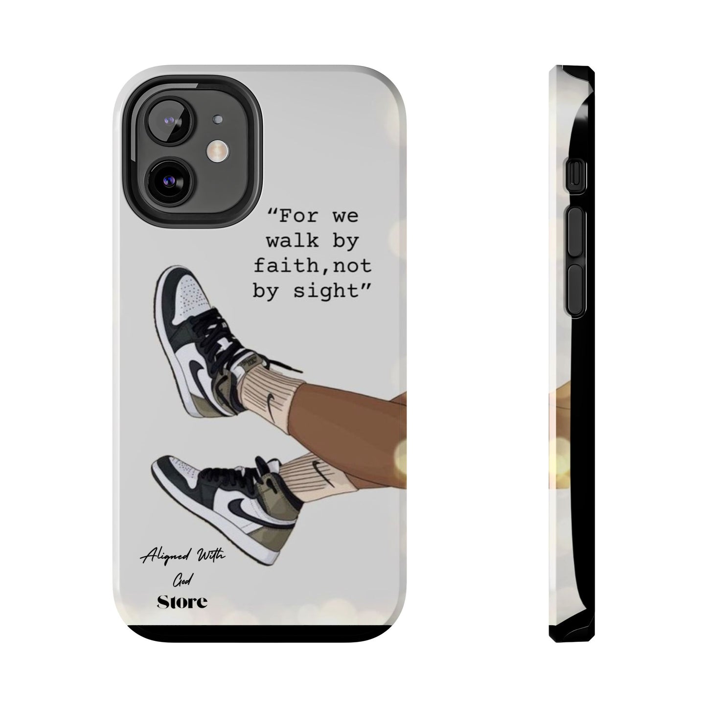 Walk by Faith - Universal Phone Case