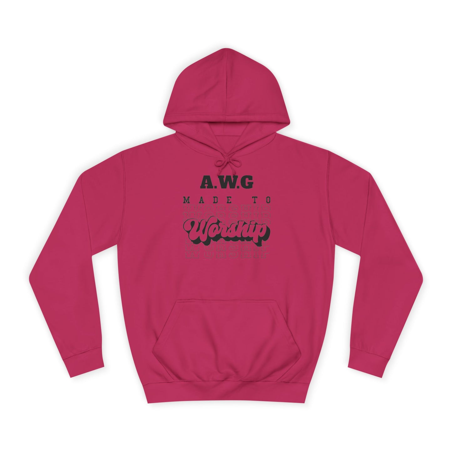 Made to Worship Unisex Hoodie - Religious Christian College Sweatshirt