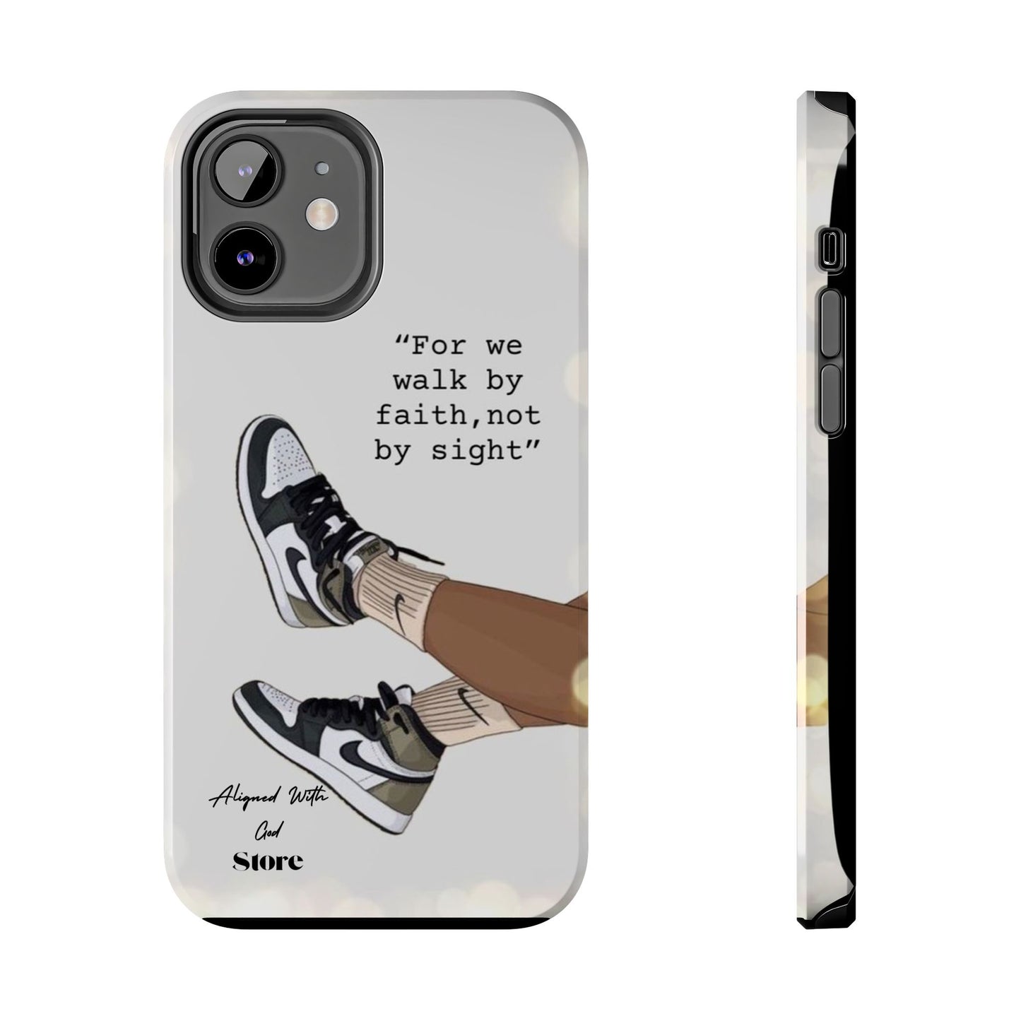 Walk by Faith - Universal Phone Case