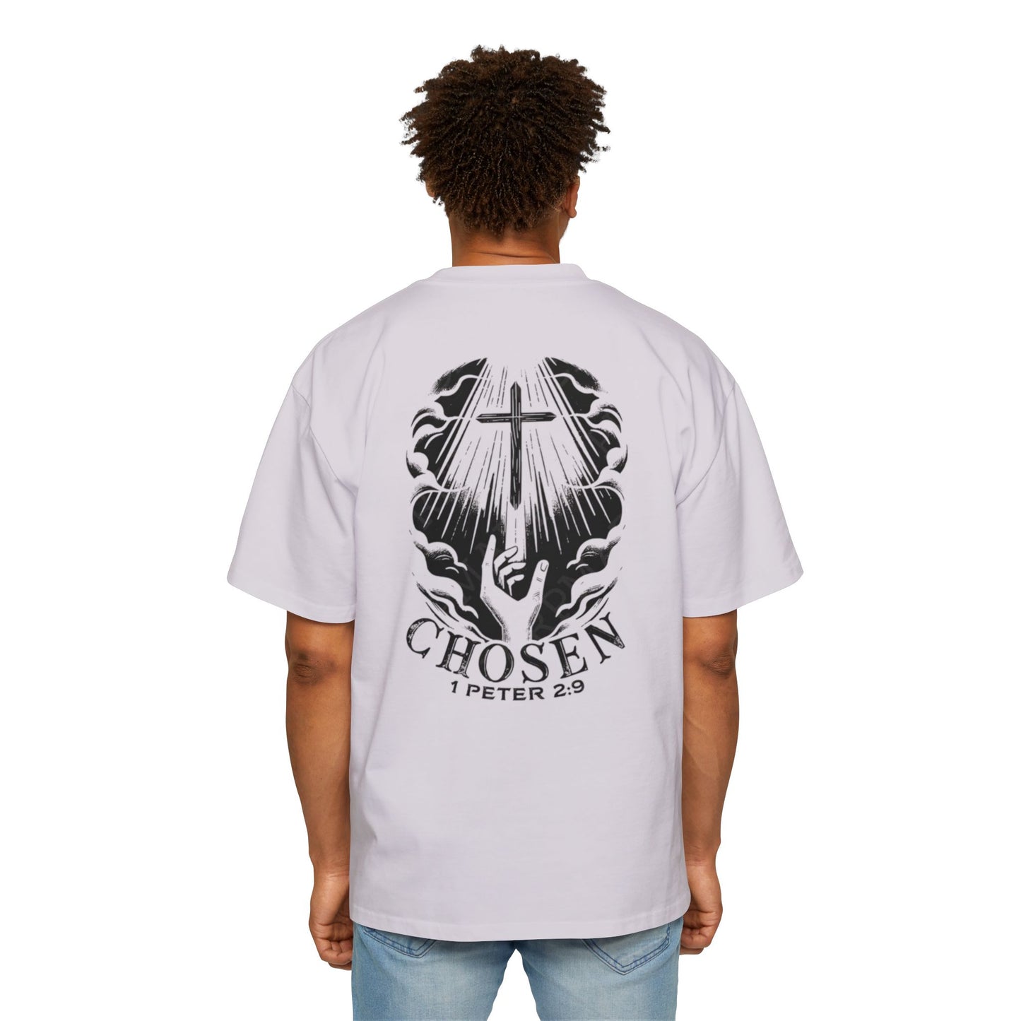Chosen 1 Peter 2:9 - Oversized Tee
