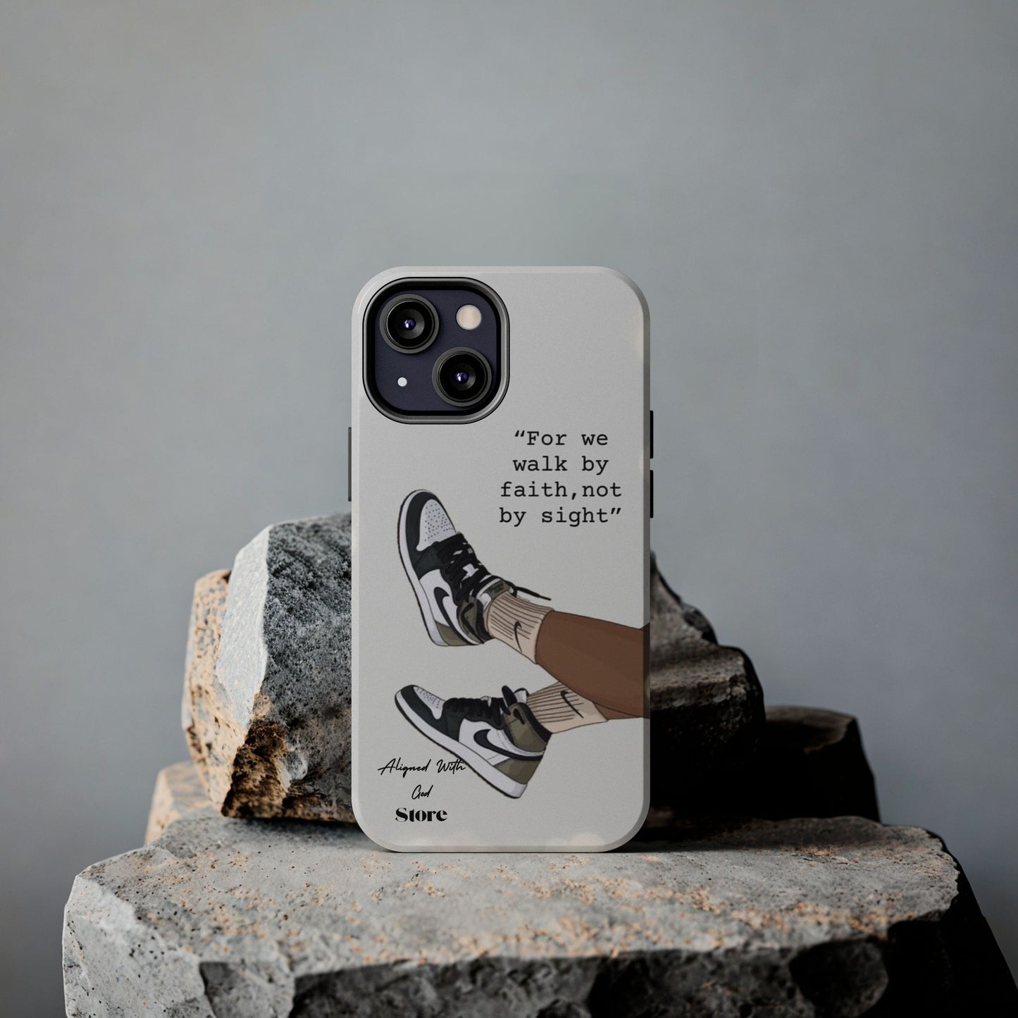 Walk by Faith - Universal Phone Case