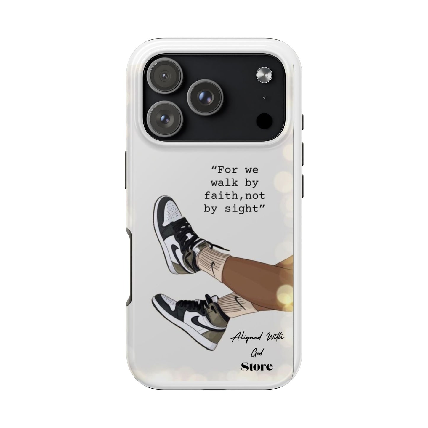 Walk by Faith - Universal Phone Case