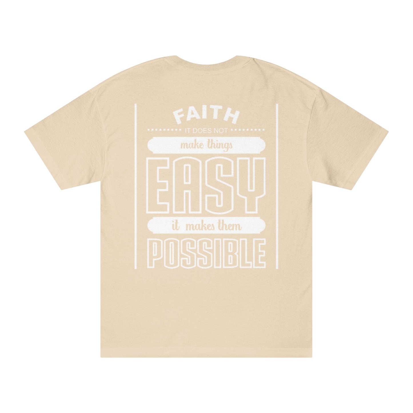 Faith Luke 1:37 Classic Tee - Style #1