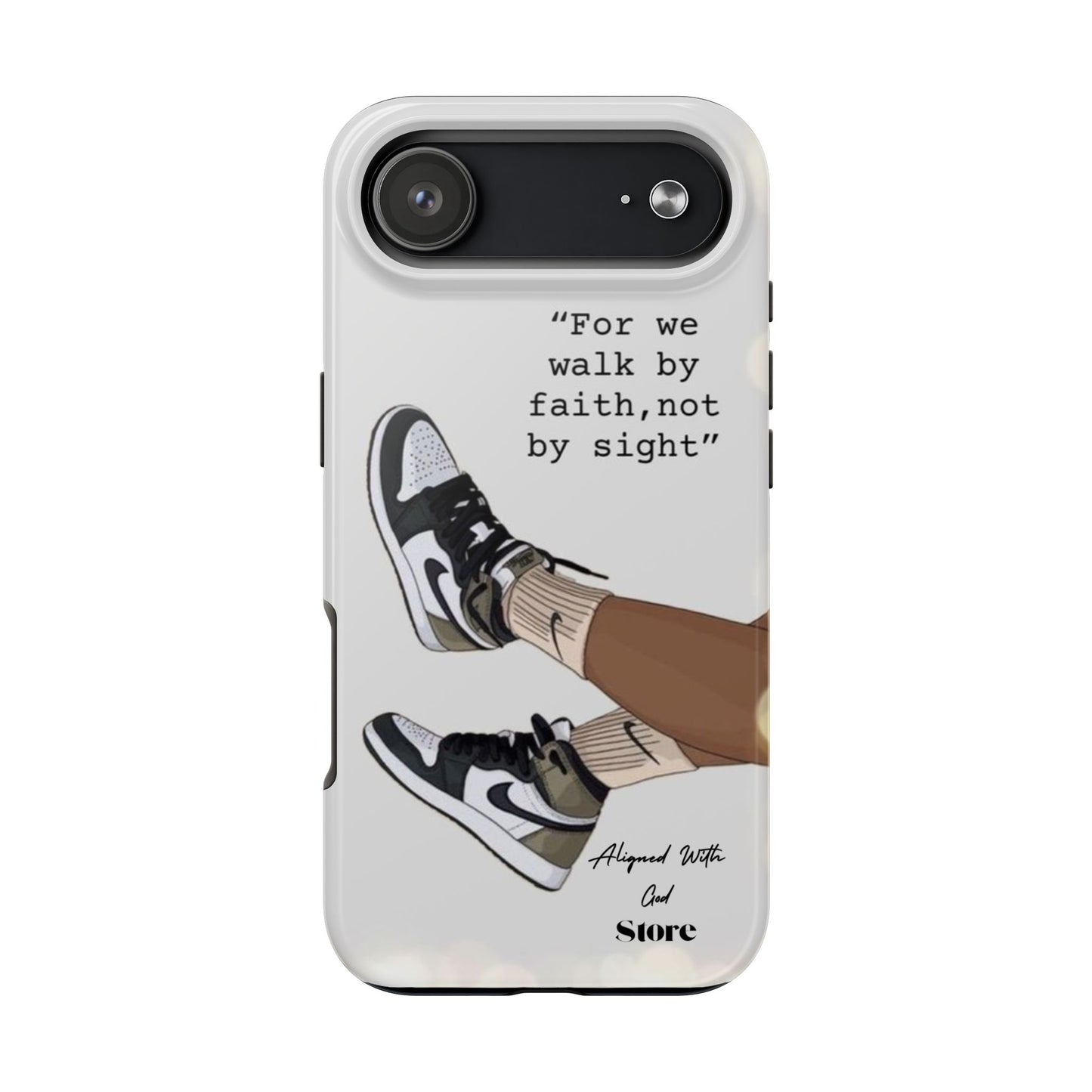 Walk by Faith - Universal Phone Case