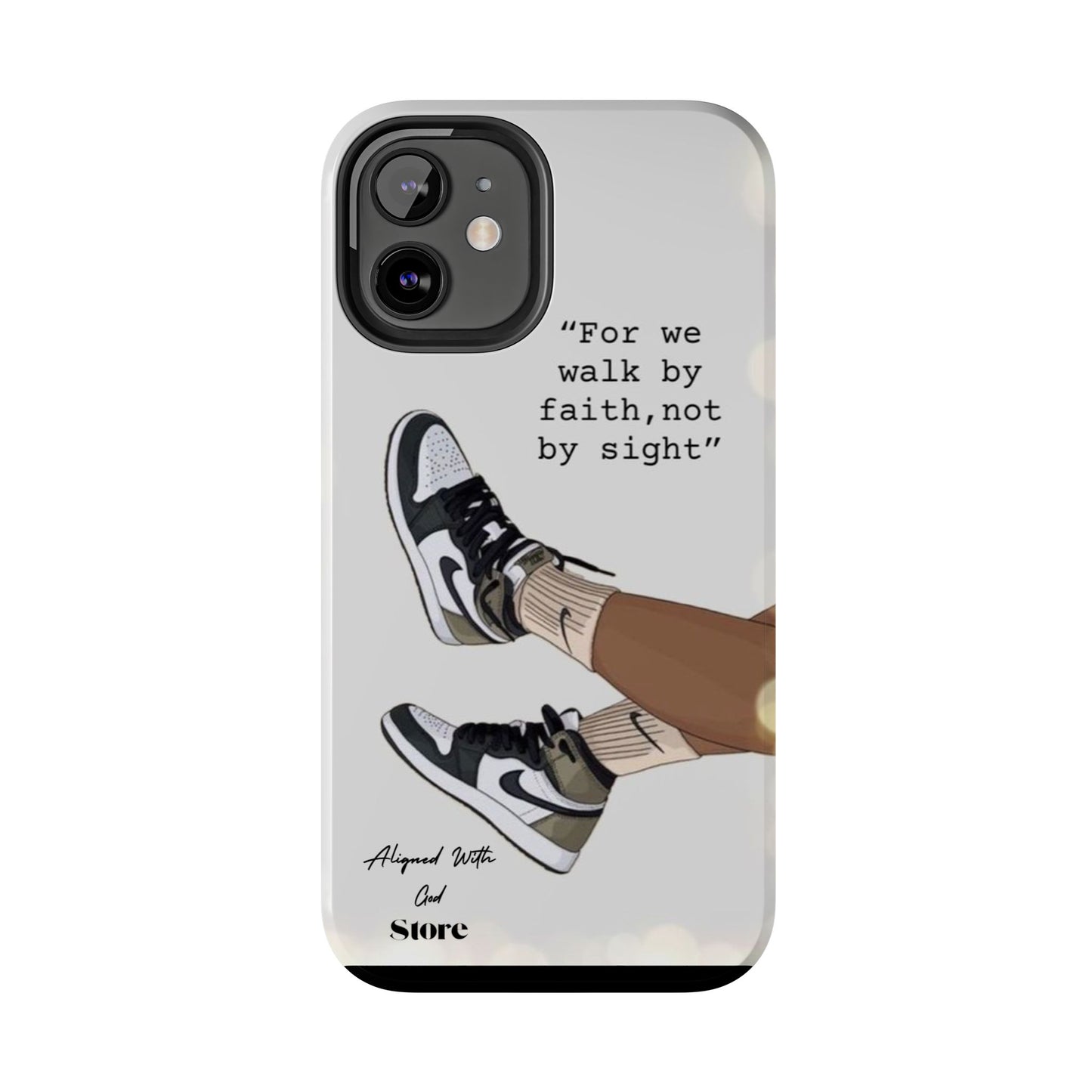 Walk by Faith - Universal Phone Case