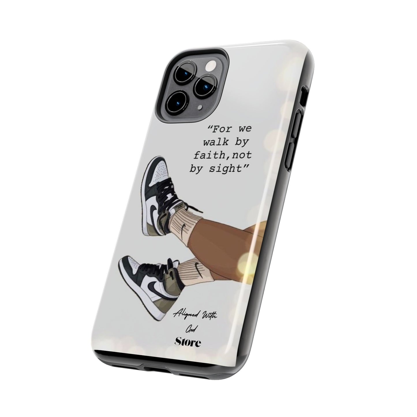 Walk by Faith - Universal Phone Case