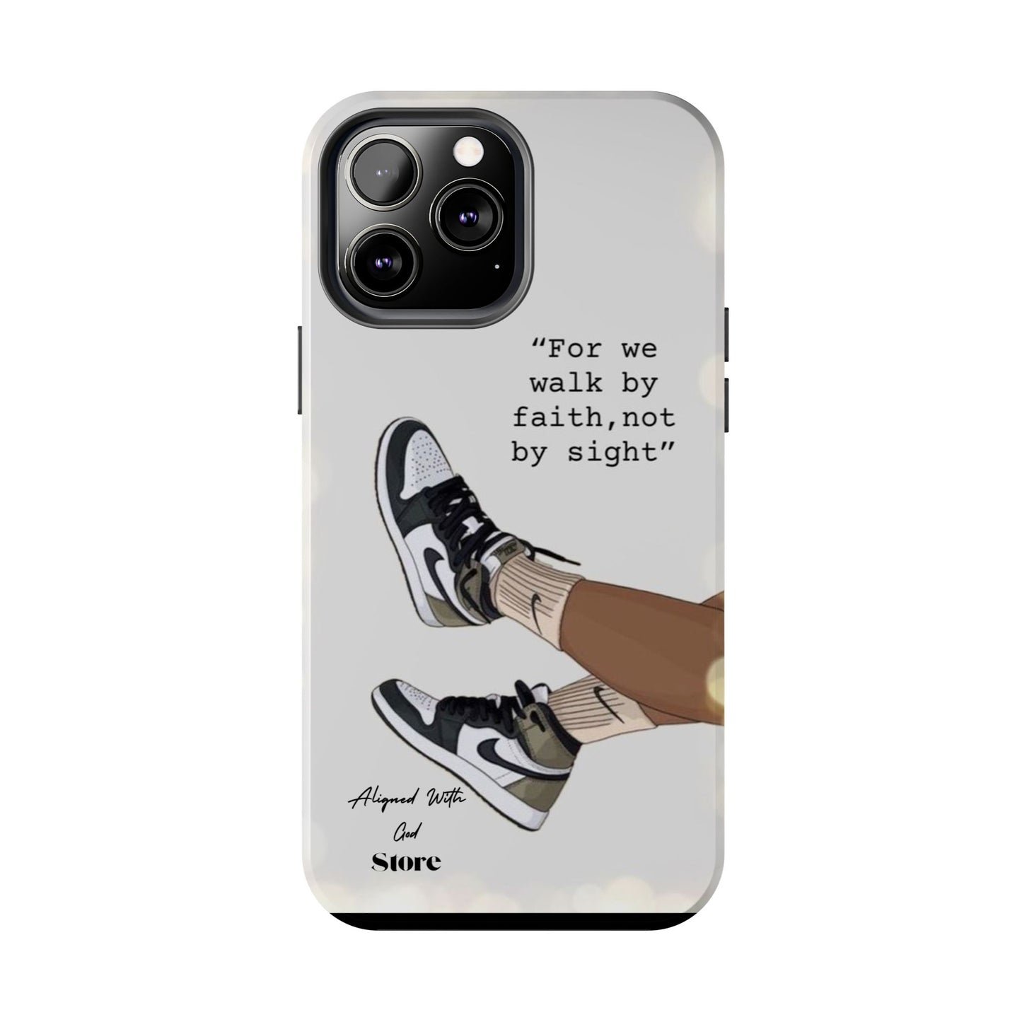 Walk by Faith - Universal Phone Case