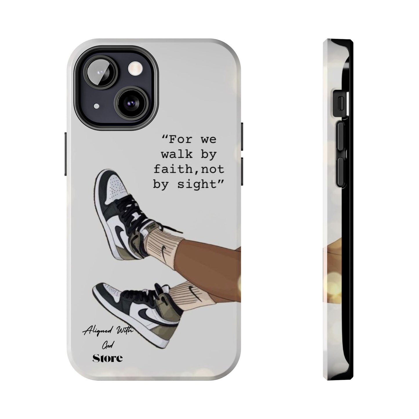 Walk by Faith - Universal Phone Case