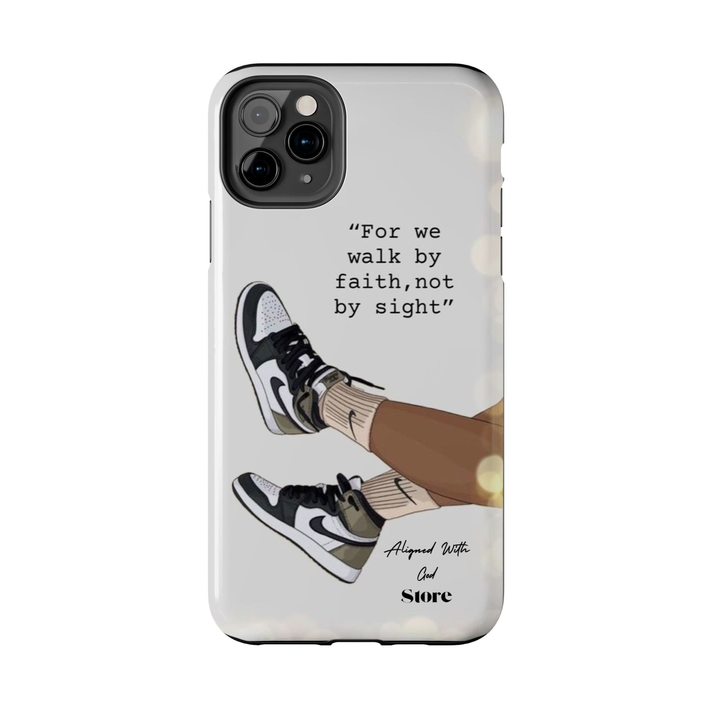 Walk by Faith - Universal Phone Case