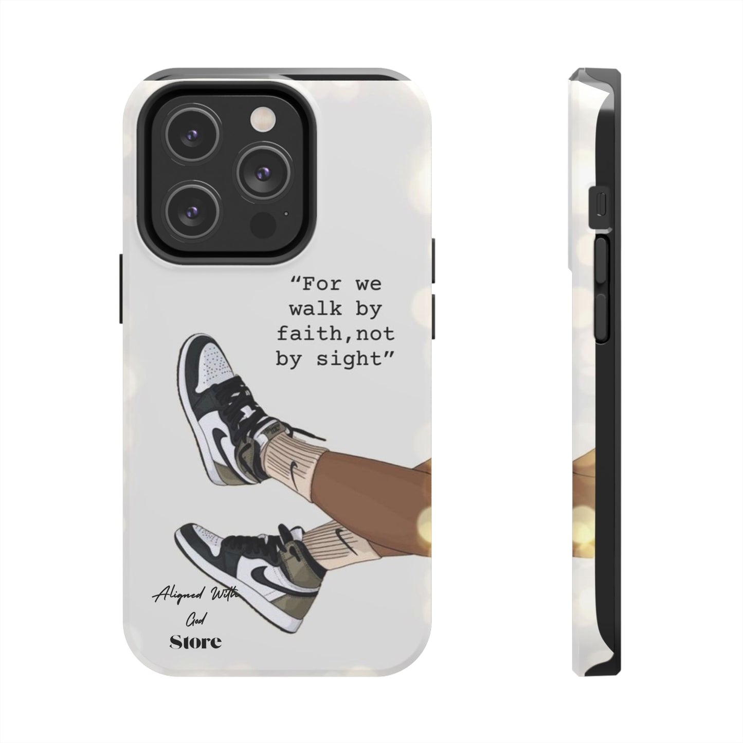 Walk by Faith - Universal Phone Case