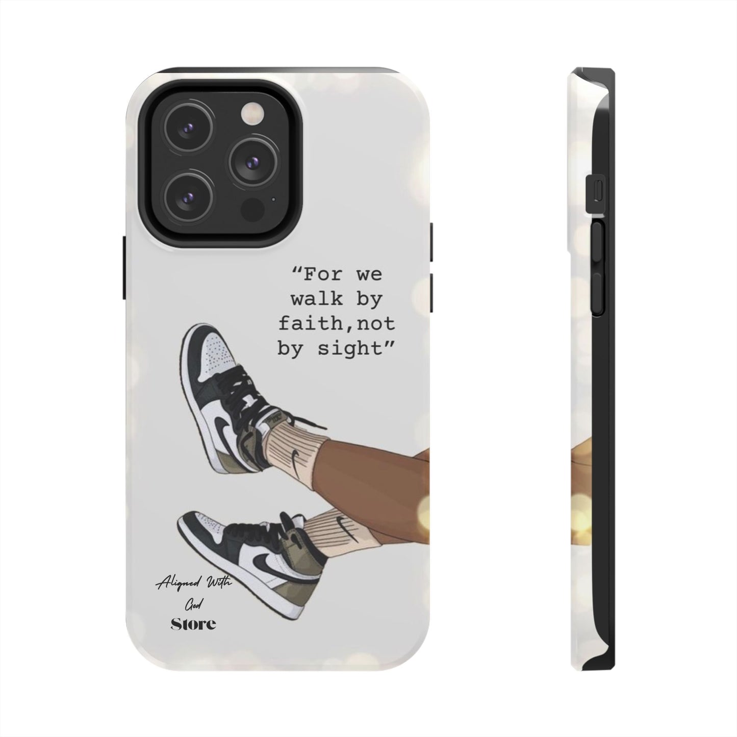 Walk by Faith - Universal Phone Case