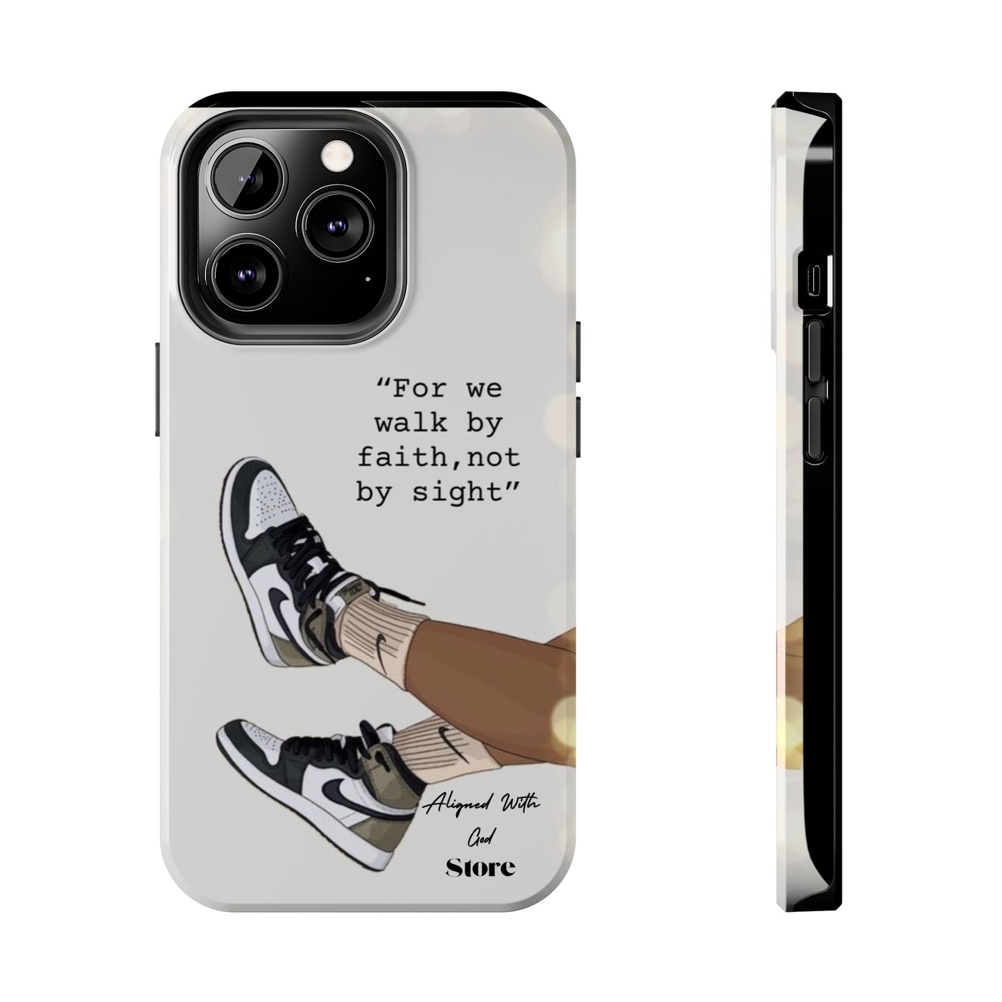 Walk by Faith - Universal Phone Case