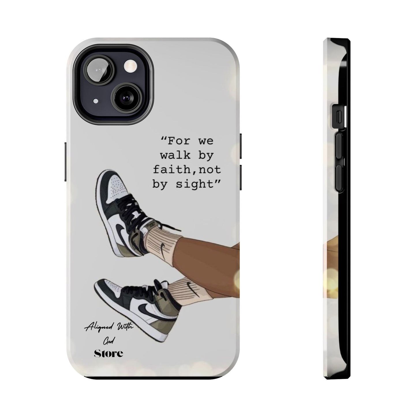 Walk by Faith - Universal Phone Case
