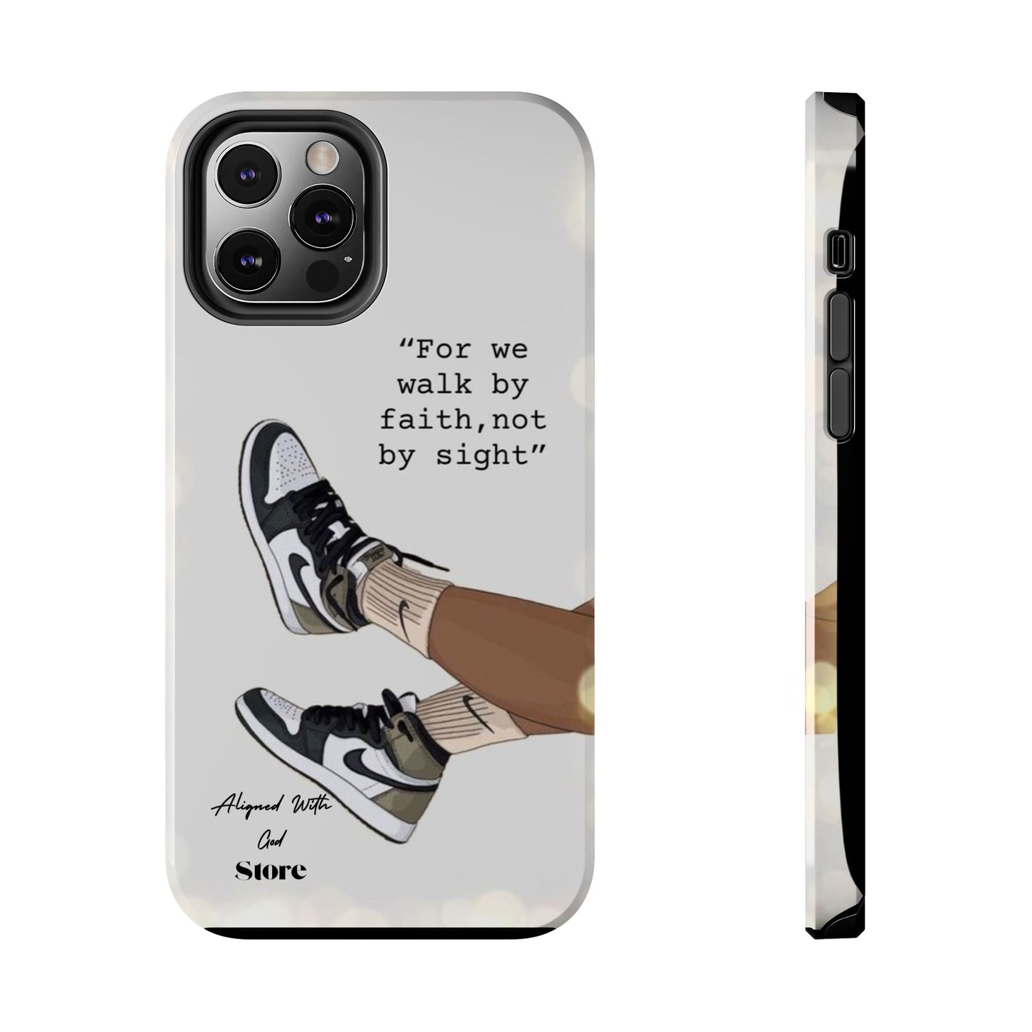 Walk by Faith - Universal Phone Case