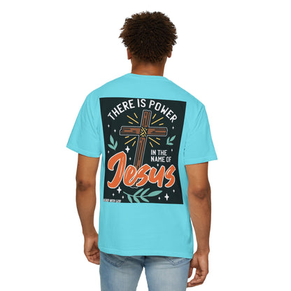 Power in the Name of Jesus - Men's Christian T-Shirt