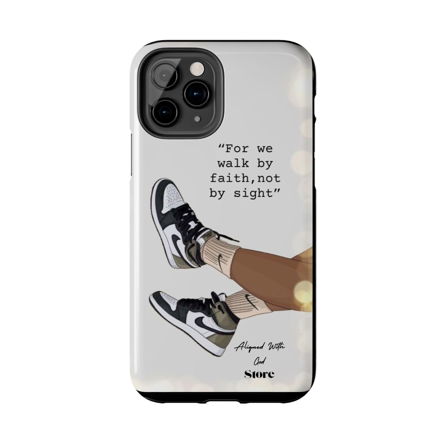 Walk by Faith - Universal Phone Case