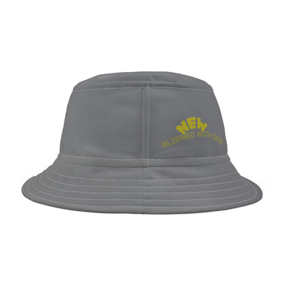 Jesus is the Rock Eternal Bucket Hat
