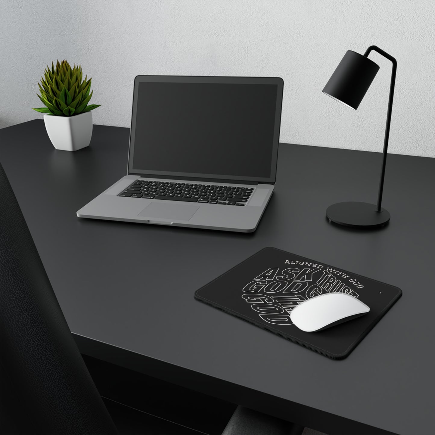Ask, Trust, Thank God - Mouse Pad