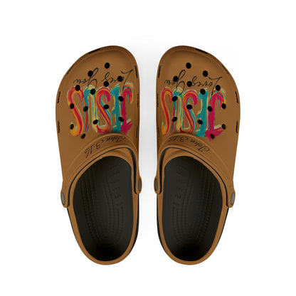 Jesus Loves You - Lightweight EVA Clogs