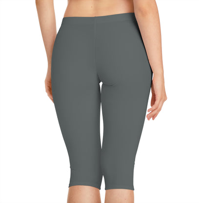 Capri Leggings - Dark Grey