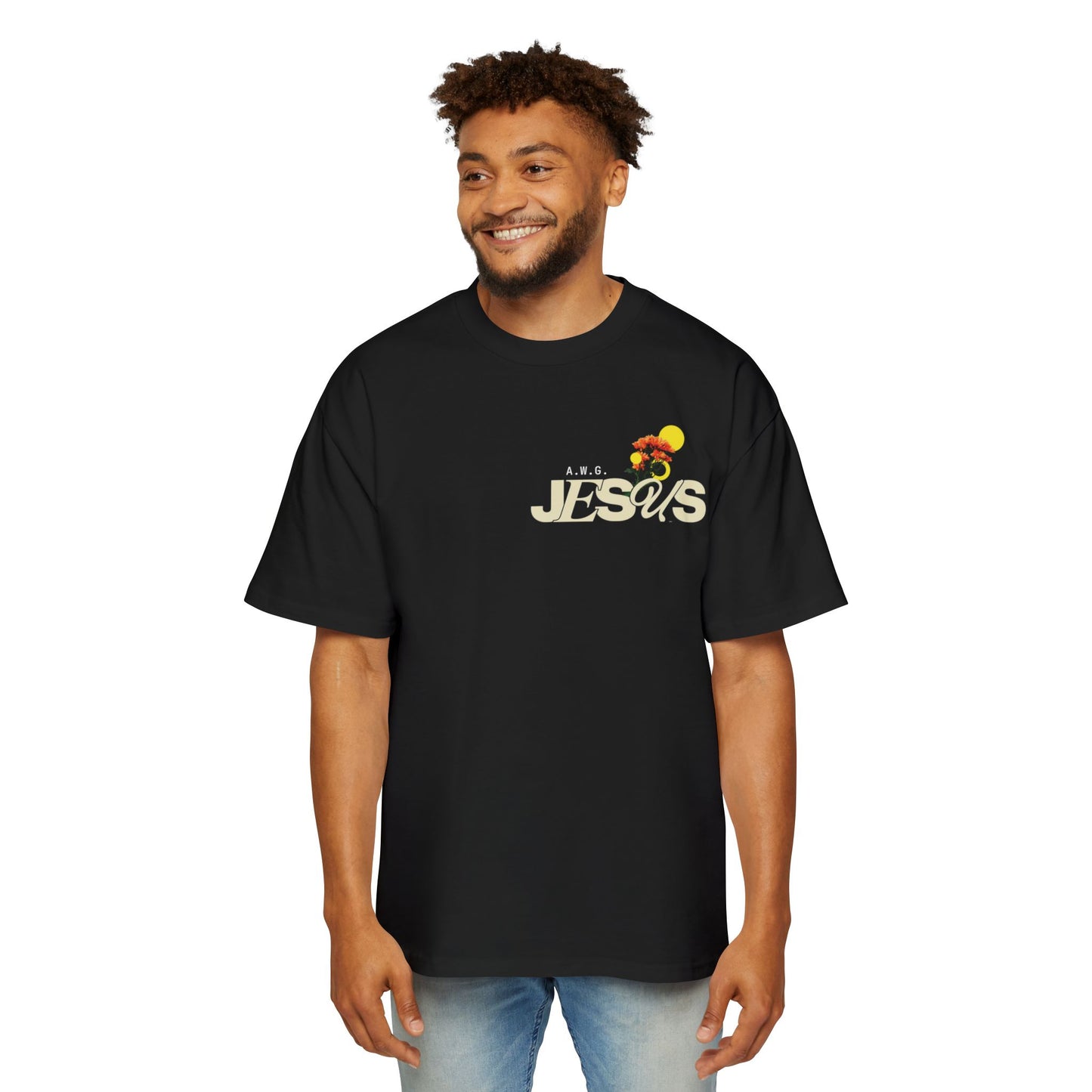 Jesus my refuge & strength - Oversized Tee