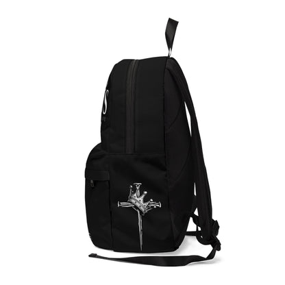 Jesus Way, Truth, Life Backpack — Child of God Cross Design