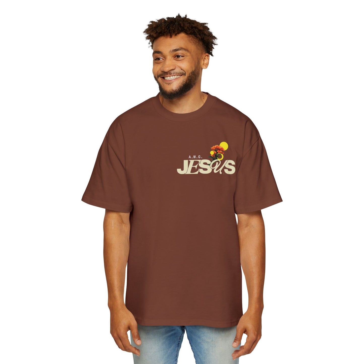 Jesus my refuge & strength - Oversized Tee