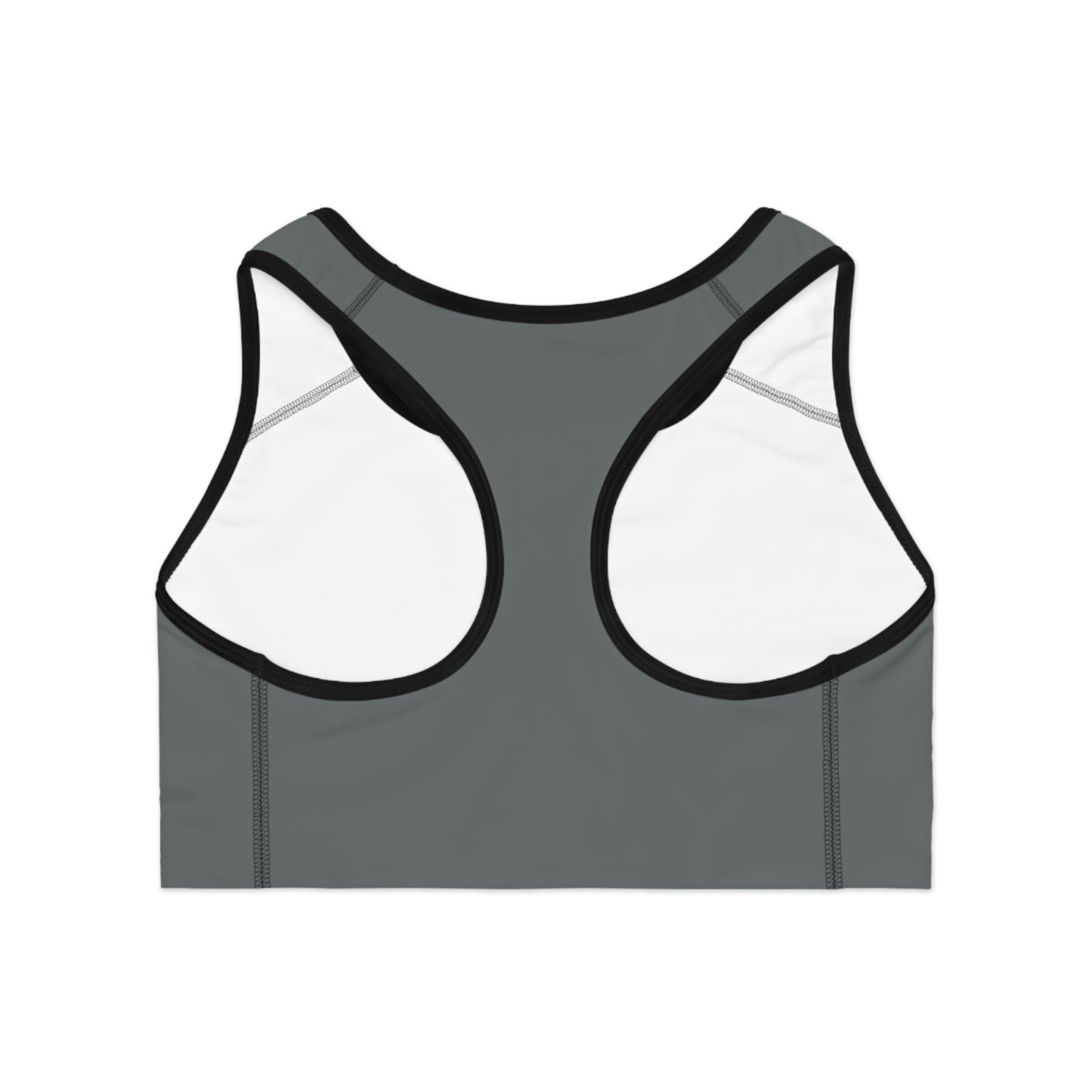 Layering Sports Bra - Dark Grey/Black