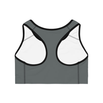 Layering Sports Bra - Dark Grey/Black