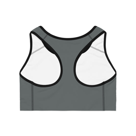 Layering Sports Bra - Dark Grey/Black