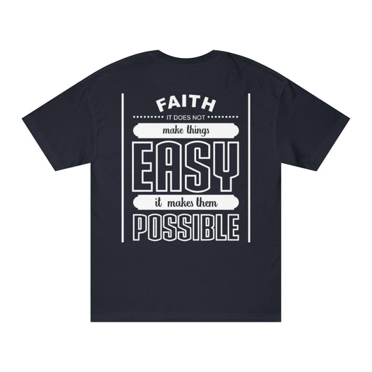 Faith Luke 1:37 Classic Tee - Style #1