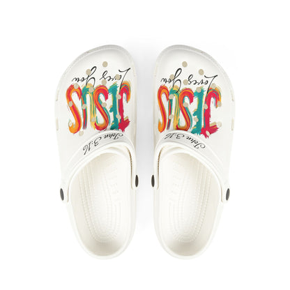 Jesus Loves You - Lightweight EVA Clogs