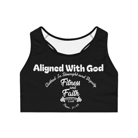 Layering Sports Bra - Black