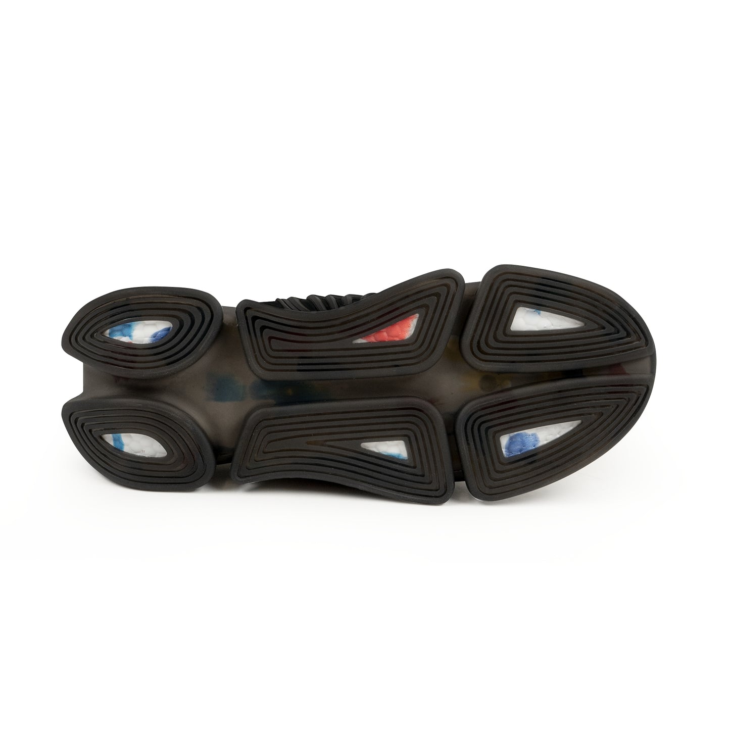 Walk by Faith Men's Mesh Sneakers — Black/White Athletic Faith Shoes