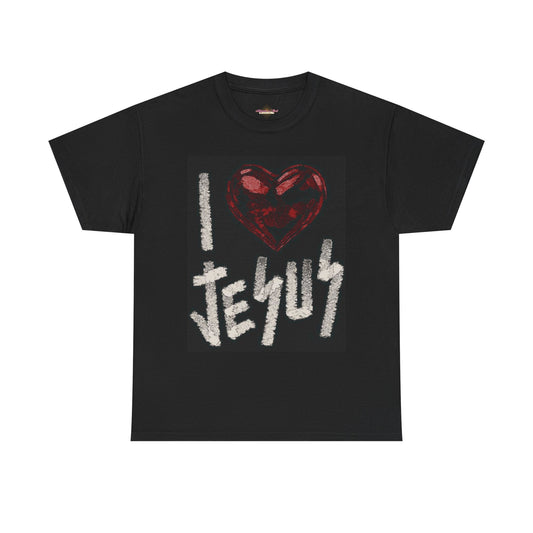 I Love Jesus - Unisex Tee - Style #1