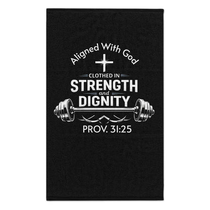 Gym Towel (Prov. 31:25)
