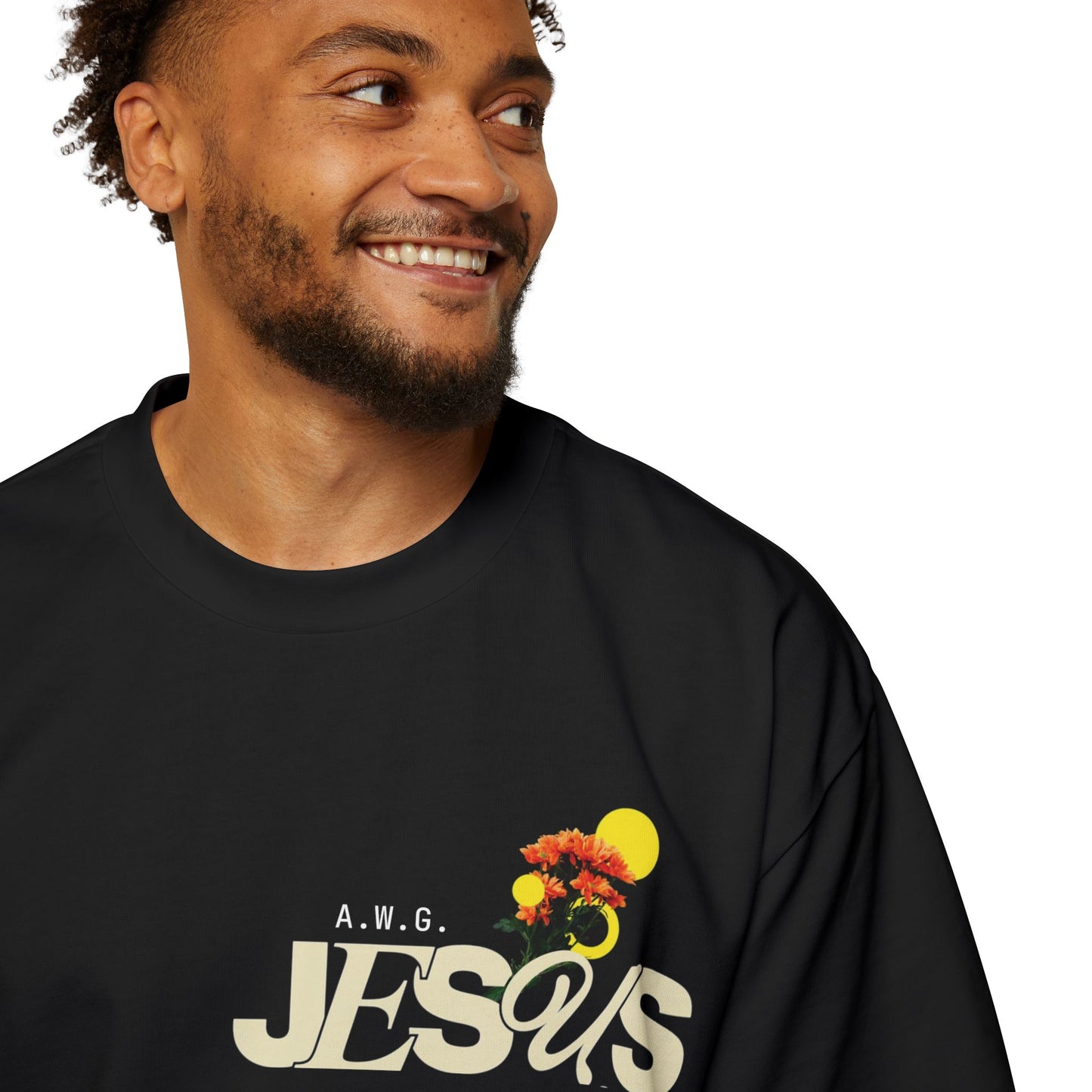 Jesus my refuge & strength - Oversized Tee