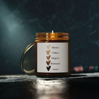Candle - Blessed, Chosen, Forgiven, Redeemed, Loved