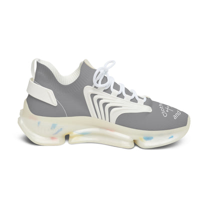 Women's Mesh Sneakers — Dark Grey/Black & Light Grey/White Athletic Shoes