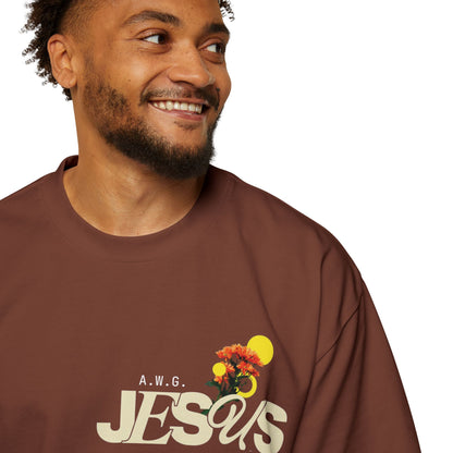 Jesus my refuge & strength - Oversized Tee