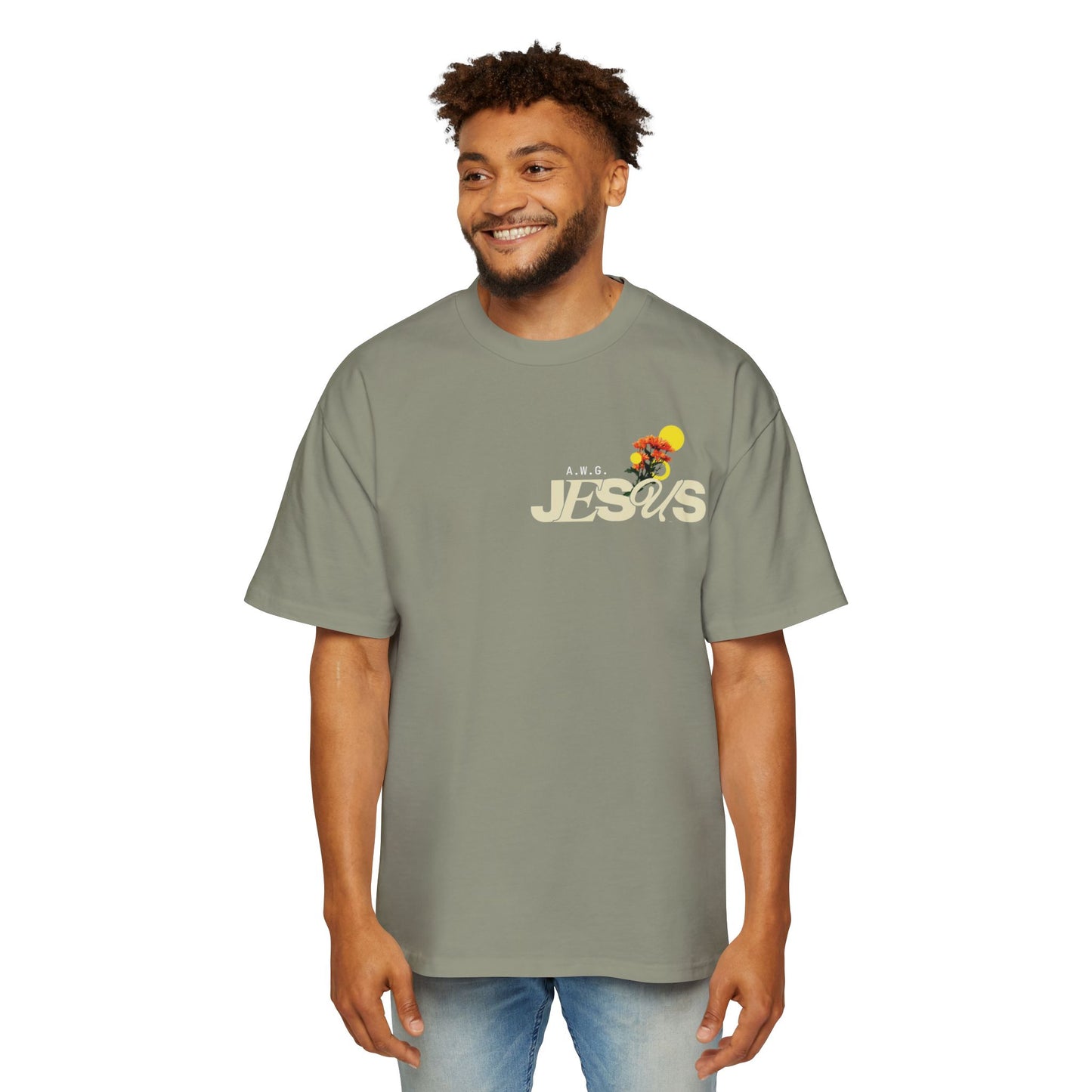 Jesus my refuge & strength - Oversized Tee