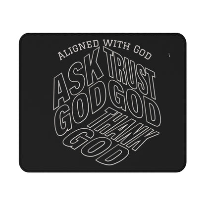 Ask, Trust, Thank God - Mouse Pad