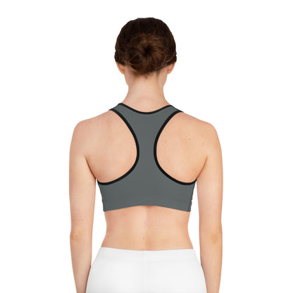Layering Sports Bra - Dark Grey/Black