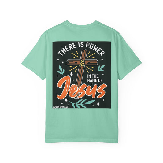 Power in the Name of Jesus - Men's Christian T-Shirt