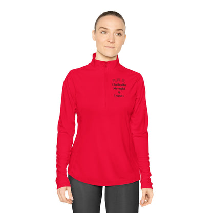 Quarter-Zip Pullover (Bright Tones)