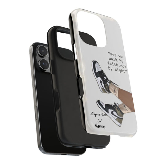 Walk by Faith - Universal Phone Case