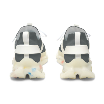 Walk by Faith Women's Mesh Sneakers — Dark Grey/White Athletic Faith Shoes