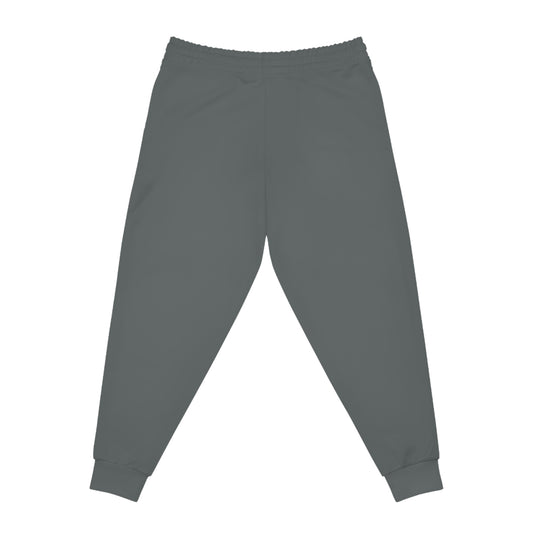 Athletic Joggers - Dark Grey/White