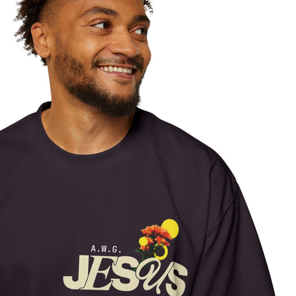 Jesus my refuge & strength - Oversized Tee